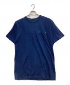 stussyステューシー）の古着「ポケットTシャツ」｜インディゴ