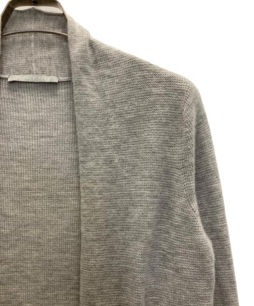 theory luxe（セオリーリュクス）theory luxe (セオリーリュクス) カシミヤトッパーカーディガン グレー サイズ:38の古着・服飾アイテム
