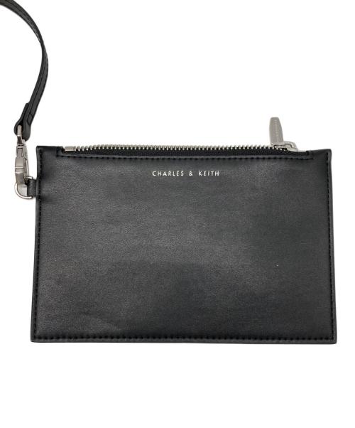 CHARLES & KEITH（チャールズアンドキース）CHARLES & KEITH (チャールズアンドキース) チェーンショルダーバッグ ブラックの古着・服飾アイテム