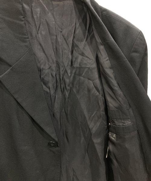 agnes b homme（アニエスベーオム）agnes b homme (アニエスベーオム) チェスターコート ブラック サイズ:3の古着・服飾アイテム
