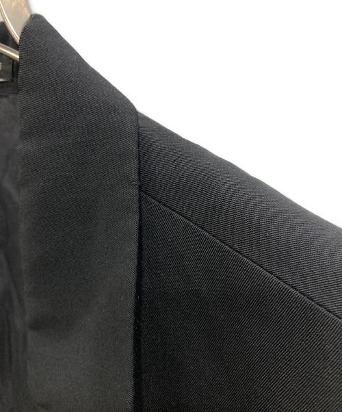 agnes b homme（アニエスベーオム）agnes b homme (アニエスベーオム) チェスターコート ブラック サイズ:3の古着・服飾アイテム