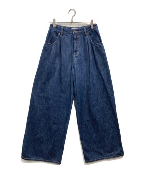 teen boop（ティーンブープ）TEEN BOOP (ティーンブープ) ダブルタックボーイズデニム インディゴ サイズ:Ｍの古着・服飾アイテム