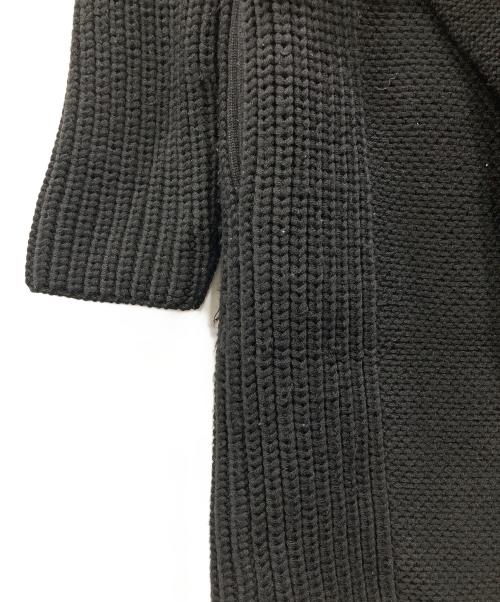 Salvatore Ferragamo（サルヴァトーレ フェラガモ）Salvatore Ferragamo (サルヴァトーレ フェラガモ) フロントベルテッドニットコート ブラック サイズ:SIZE XSの古着・服飾アイテム