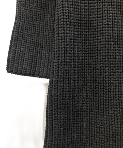 Salvatore Ferragamo（サルヴァトーレ フェラガモ）Salvatore Ferragamo (サルヴァトーレ フェラガモ) フロントベルテッドニットコート ブラック サイズ:SIZE XSの古着・服飾アイテム