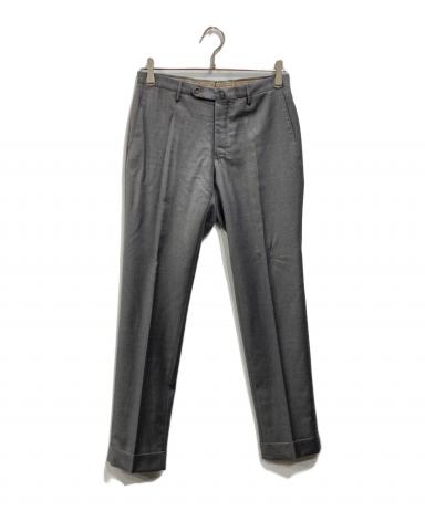 【美品】インコテックス ビームスF別注 ウールスラックス 48 グレー【F45】 BEAMSF別注 INCOTEX インコテックス スラックス 春夏 グレー 48