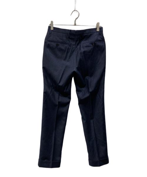 INCOTEX（インコテックス）INCOTEX (インコテックス) BEAMS F (ビームスエフ) テーパードウールスラックス ネイビー サイズ:44の古着・服飾アイテム