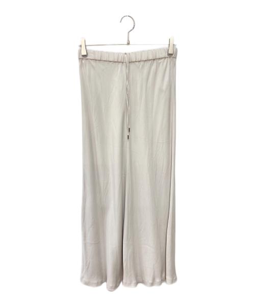 BABYLONE（バビロン）BABYLONE (バビロン) キュプラバイヤススカート ベージュ サイズ:SIZE 36の古着・服飾アイテム