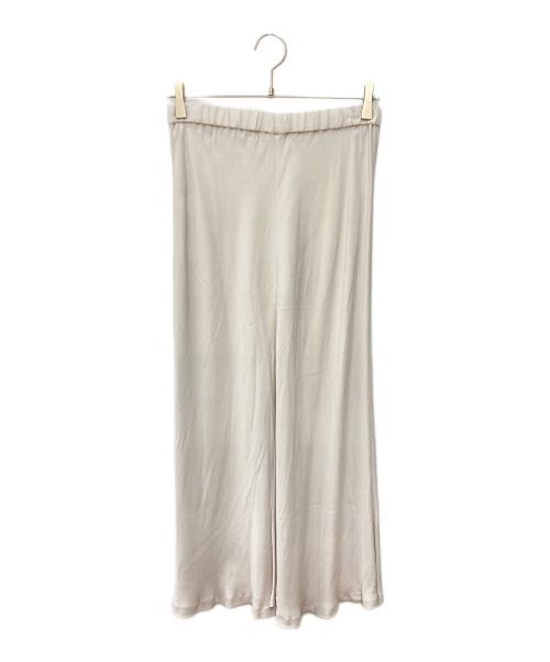 BABYLONE（バビロン）BABYLONE (バビロン) キュプラバイヤススカート ベージュ サイズ:SIZE 36の古着・服飾アイテム