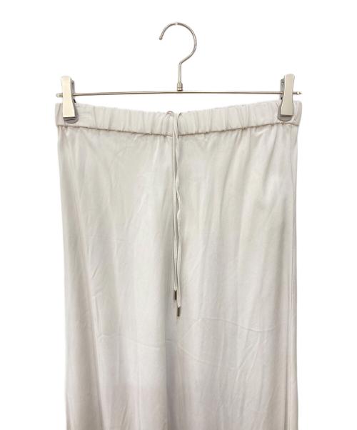 BABYLONE（バビロン）BABYLONE (バビロン) キュプラバイヤススカート ベージュ サイズ:SIZE 36の古着・服飾アイテム