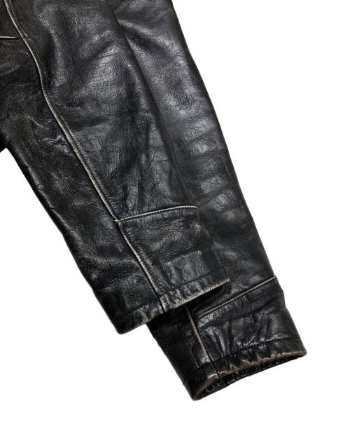 GAP（ギャップ）GAP (ギャップ) レザージャケット ブラック サイズ:Mの古着・服飾アイテム