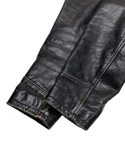 GAP（ギャップ）GAP (ギャップ) レザージャケット ブラック サイズ:Mの古着・服飾アイテム