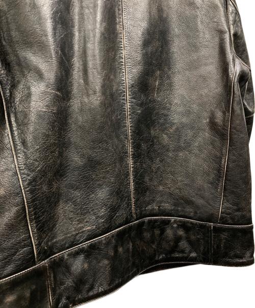 GAP（ギャップ）GAP (ギャップ) レザージャケット ブラック サイズ:Mの古着・服飾アイテム