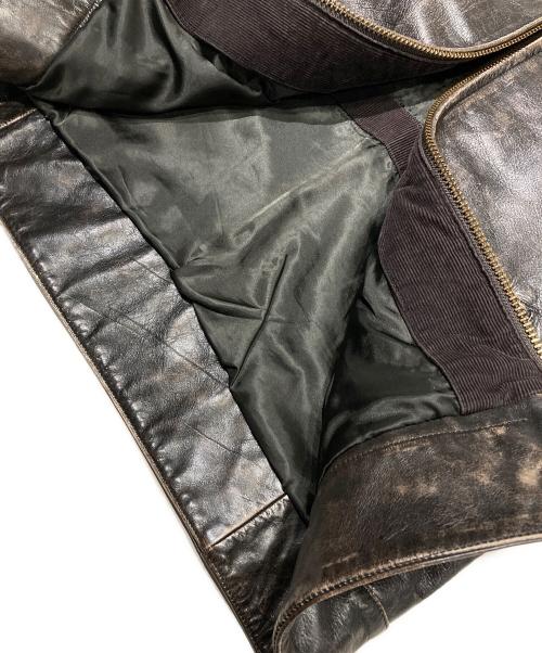 GAP（ギャップ）GAP (ギャップ) レザージャケット ブラック サイズ:Mの古着・服飾アイテム