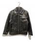 GAP（ギャップ）の古着「レザージャケット」｜ブラック