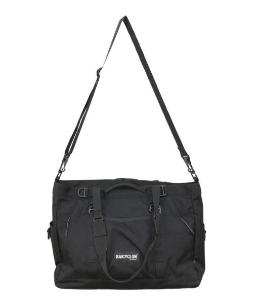 BAICYCLON by Bagjack（バイシクロンバイバッグジャック）BAICYCLON by bagjack (バイシクロンバイバッグジャック) 2WAYナイロントートバッグ ブラックの古着・服飾アイテム