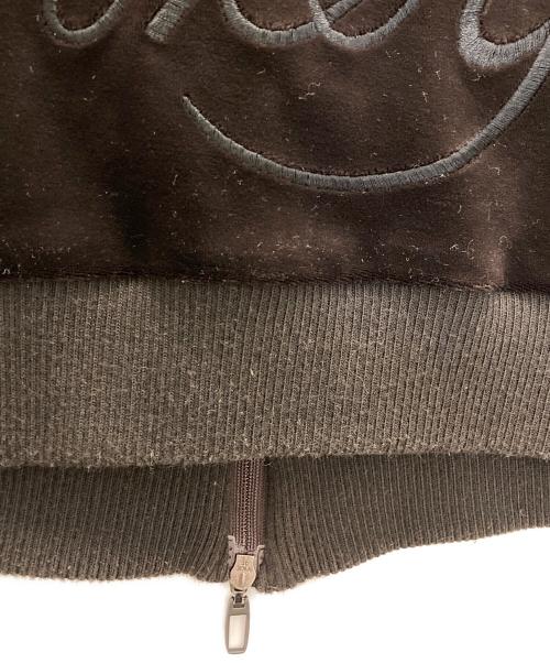 FOXEY NEWYORK（フォクシーニューヨーク）FOXEY NEWYORK (フォクシーニューヨーク) アームデタッチャブルベロアパーカー ブラウン サイズ:40の古着・服飾アイテム