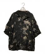 Porter Classicポータークラシック）の古着「落ちこぼれスパイ ALOHA SHIRT」｜ブラック