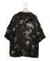 Porter Classic（ポータークラシック）の古着「落ちこぼれスパイ ALOHA SHIRT」｜ブラック