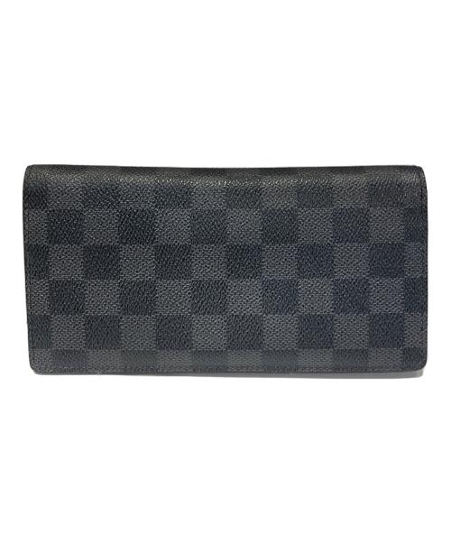 LOUIS VUITTON（ルイ ヴィトン）LOUIS VUITTON (ルイ ヴィトン) 長財布 ブラックの古着・服飾アイテム
