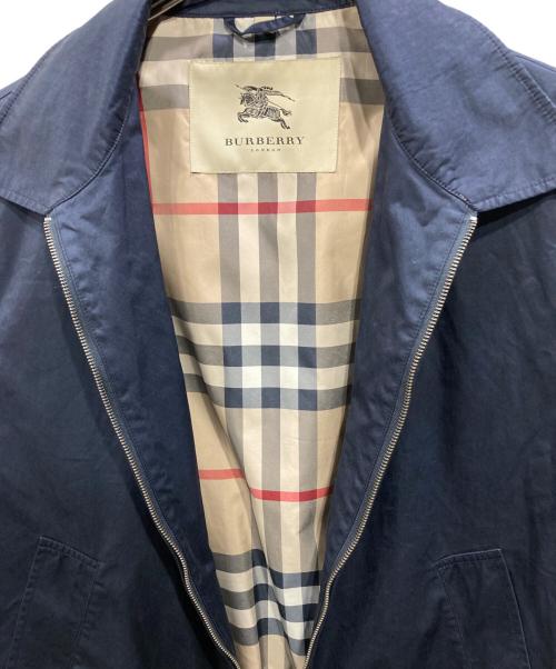 BURBERRY LONDON（バーバリーロンドン）BURBERRY LONDON (バーバリーロンドン) 裏地ノバチェックスイングトップ ネイビー サイズ:XLの古着・服飾アイテム