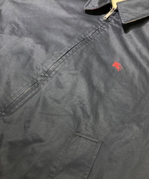 BURBERRY LONDON（バーバリーロンドン）BURBERRY LONDON (バーバリーロンドン) 裏地ノバチェックスイングトップ ネイビー サイズ:XLの古着・服飾アイテム