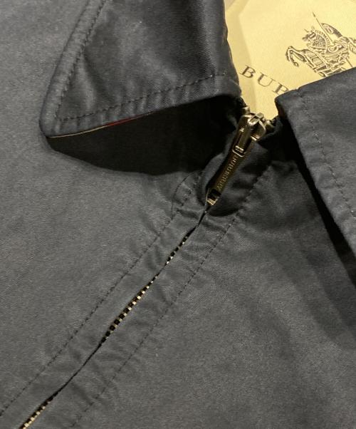 BURBERRY LONDON（バーバリーロンドン）BURBERRY LONDON (バーバリーロンドン) 裏地ノバチェックスイングトップ ネイビー サイズ:XLの古着・服飾アイテム