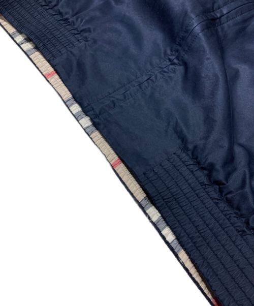 BURBERRY LONDON（バーバリーロンドン）BURBERRY LONDON (バーバリーロンドン) 裏地ノバチェックスイングトップ ネイビー サイズ:XLの古着・服飾アイテム