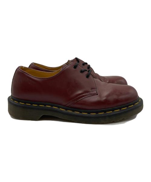 Dr.Martens（ドクターマーチン）Dr.Martens (ドクターマーチン) 3ホールシューズ レッド サイズ:26cmの古着・服飾アイテム