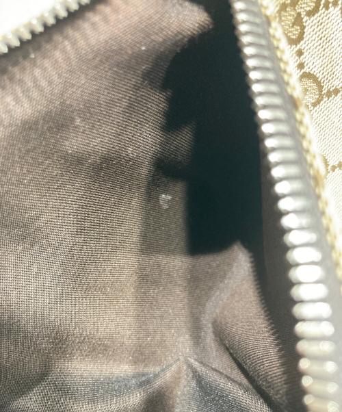 GUCCI（グッチ）GUCCI (グッチ) GGキャンバスウエストバッグ ブラウンの古着・服飾アイテム