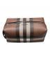 BURBERRY（バーバリー）の古着「メガチェックセカンドバッグ」｜ブラウン