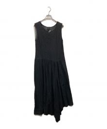 COMME des GARCONS COMME des GARCONS（コムデギャルソン コムデギャルソン）の古着「カットワークワンピース」｜ブラック