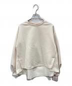 nerineネリネ）の古着「切替カットソー」｜ベージュ