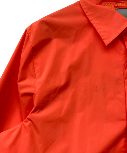 CHROME（クローム）CHROME (クローム) ロゴプリントコーチジャケット オレンジ サイズ:SIZELの古着・服飾アイテム