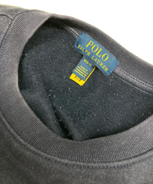 POLO RALPH LAUREN（ポロ・ラルフローレン）POLO RALPH LAUREN (ポロ・ラルフローレン) ポロベアプリントスウェット ネイビー サイズ:SIZE Mの古着・服飾アイテム