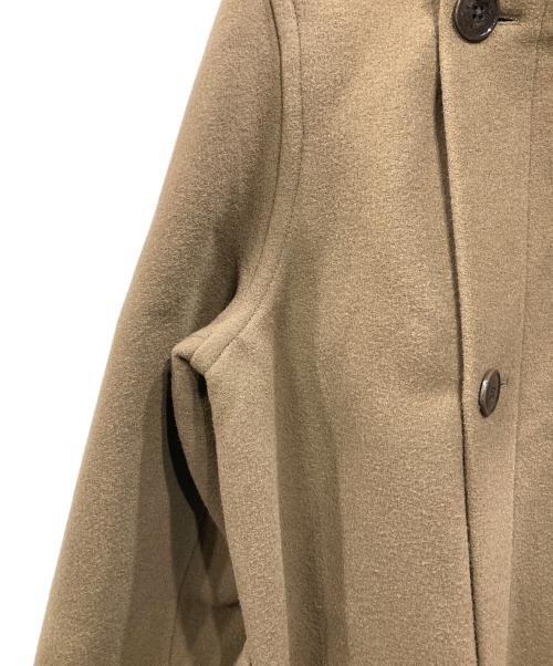 LEMAIRE（ルメール）LEMAIRE (ルメール) WRAP COATステンカラーロングコート ベージュ サイズ:Sの古着・服飾アイテム