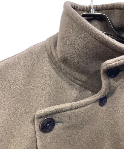 LEMAIRE（ルメール）LEMAIRE (ルメール) WRAP COATステンカラーロングコート ベージュ サイズ:Sの古着・服飾アイテム