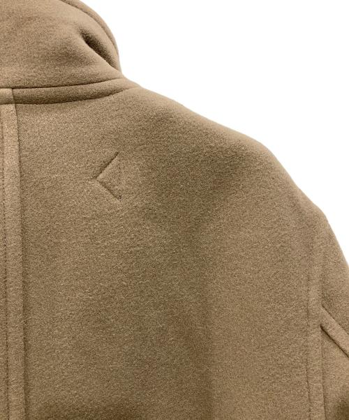 LEMAIRE（ルメール）LEMAIRE (ルメール) WRAP COATステンカラーロングコート ベージュ サイズ:Sの古着・服飾アイテム