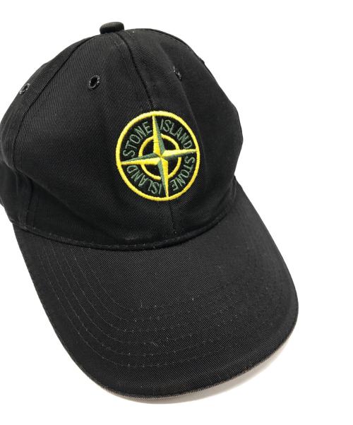 STONE ISLAND（ストーンアイランド）STONE ISLAND (ストーンアイランド) キャップ ブラック サイズ:2の古着・服飾アイテム