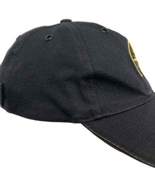 STONE ISLAND（ストーンアイランド）STONE ISLAND (ストーンアイランド) キャップ ブラック サイズ:2の古着・服飾アイテム