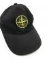 中古・古着 STONE ISLAND (ストーンアイランド) キャップ ブラック サイズ:2：9000円
