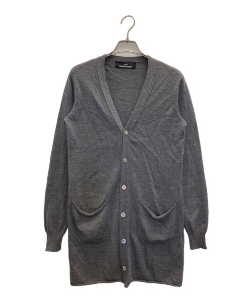 tricot COMME des GARCONS（トリココムデギャルソン）tricot COMME des GARCONS (トリココムデギャルソン) Vネックカーディガン グレー サイズ:不明の古着・服飾アイテム