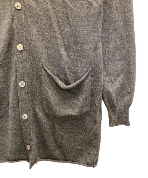 tricot COMME des GARCONS（トリココムデギャルソン）tricot COMME des GARCONS (トリココムデギャルソン) Vネックカーディガン グレー サイズ:不明の古着・服飾アイテム