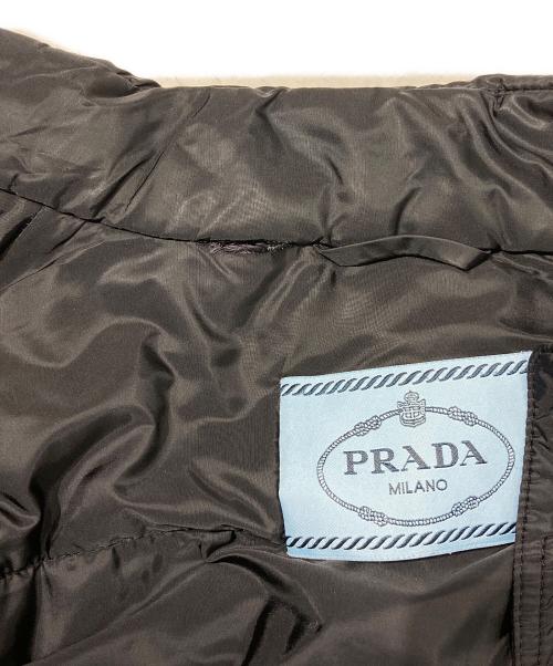 PRADA（プラダ）PRADA (プラダ) ダウンジャケット ブラック サイズ:40の古着・服飾アイテム