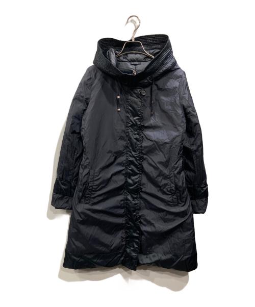 'S Max Mara（エスマックスマーラ）'S Max Mara (エスマックスマーラ) THE CUBE リバーシブルダウンコート ネイビー サイズ:42の古着・服飾アイテム