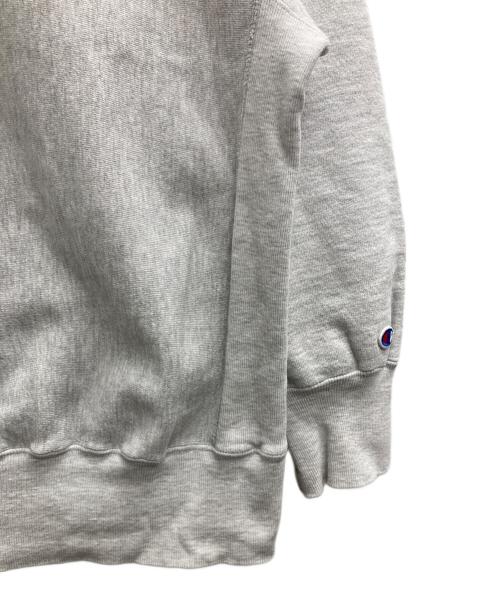 Champion REVERSE WEAVE（チャンピオン リバース ウィーブ）Champion REVERSE WEAVE (チャンピオン リバース ウィーブ) ロゴ刺繍スウェット グレー サイズ:XLの古着・服飾アイテム