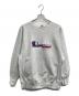 Champion REVERSE WEAVE（チャンピオン リバース ウィーブ）の古着「ロゴ刺繍スウェット」｜グレー