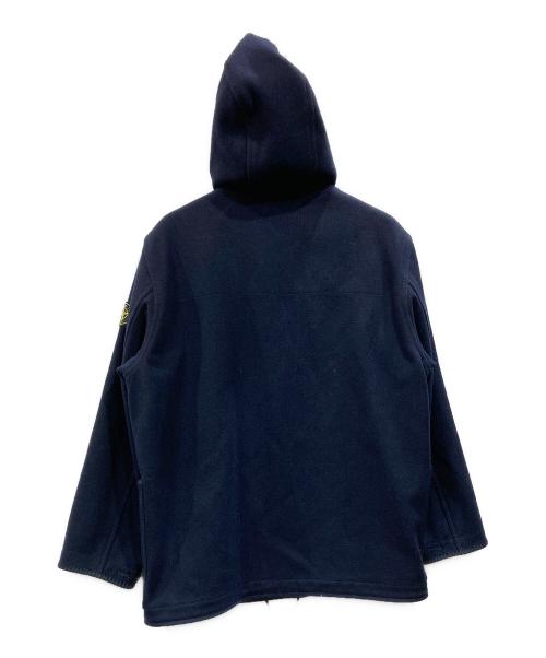 STONE ISLAND（ストーンアイランド）STONE ISLAND (ストーンアイランド) コットン コンパス パッチ ダッフルコート ネイビー サイズ:Lの古着・服飾アイテム