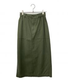 kha:ki（カーキ）の古着「ファティーグスカート」｜カーキ