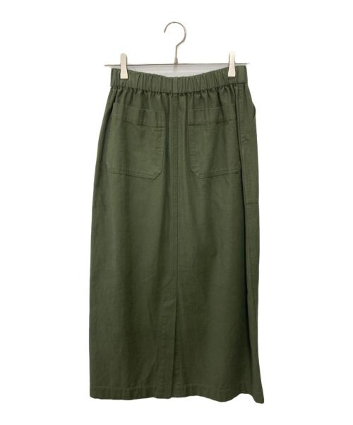 kha:ki（カーキ）kha:ki (カーキ) ファティーグスカート カーキ サイズ:2の古着・服飾アイテム