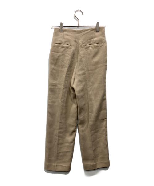 UNITED ARROWS TOKYO（ユナイテッドアローズトウキョウ）UNITED ARROWS TOKYO (ユナイテッドアローズトウキョウ) センタープレスパンツ ベージュ サイズ:36の古着・服飾アイテム